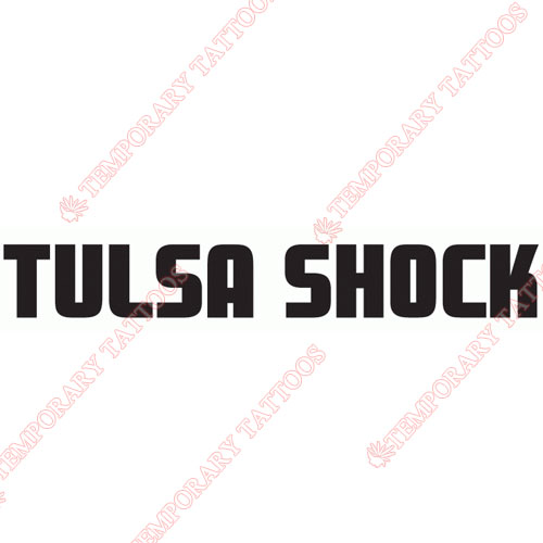 Tulsa Shock Customize Temporary Tattoos Stickers NO.8582